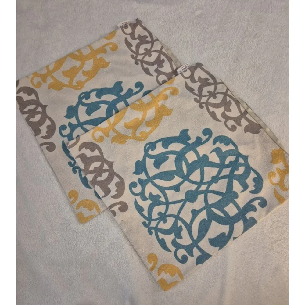 Throw Pillow Covers 17x17 Inch Set of 2